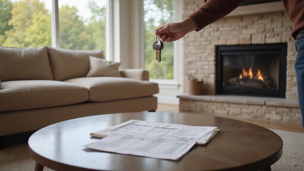 mortgage payoff during sale
