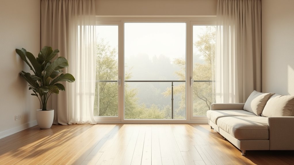 selling a house without blinds