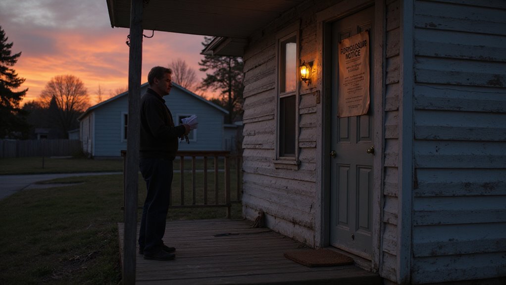 selling house during foreclosure