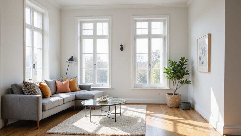 selling house without blinds